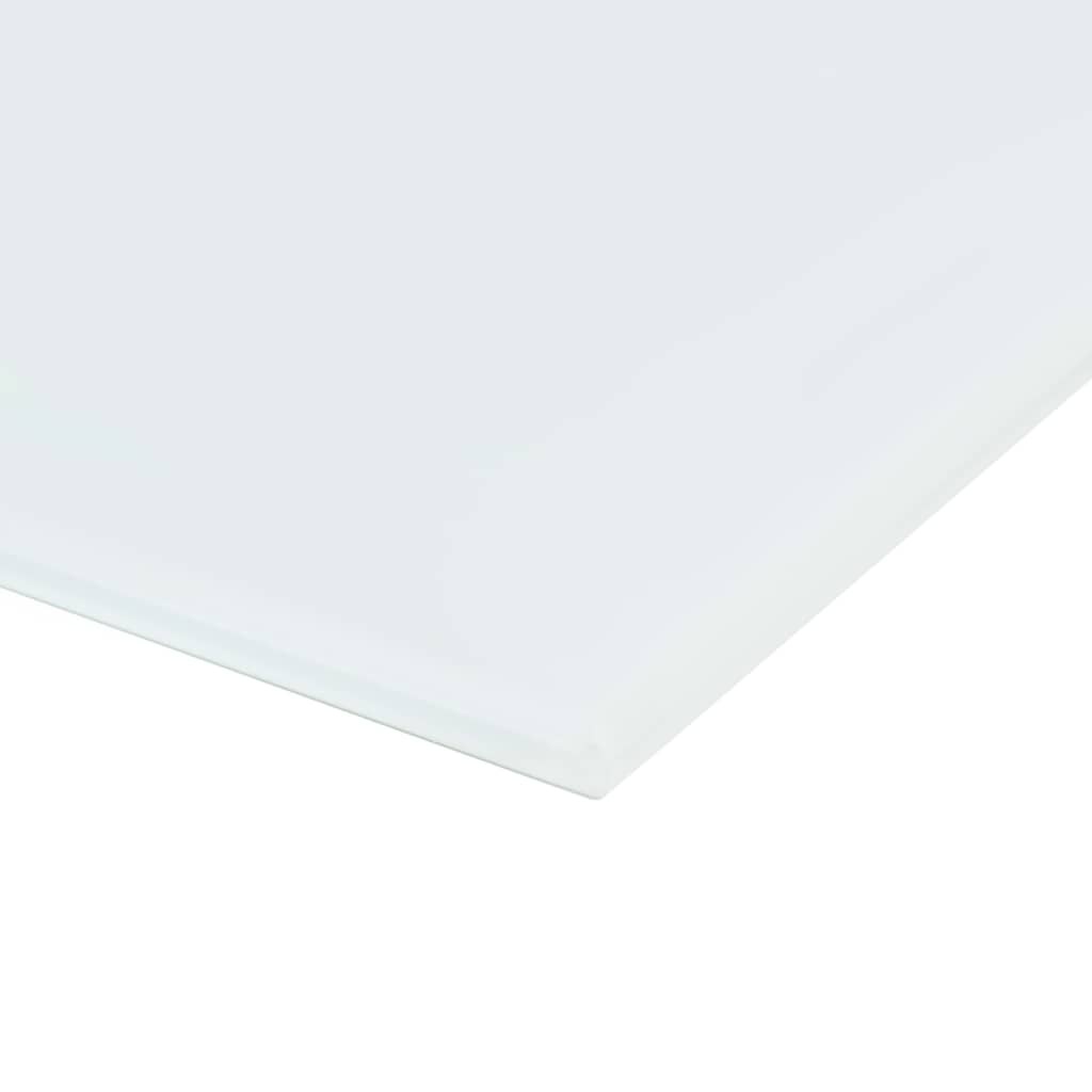 Wall Mounted Magnetic Whiteboard Glass 100x60 cm